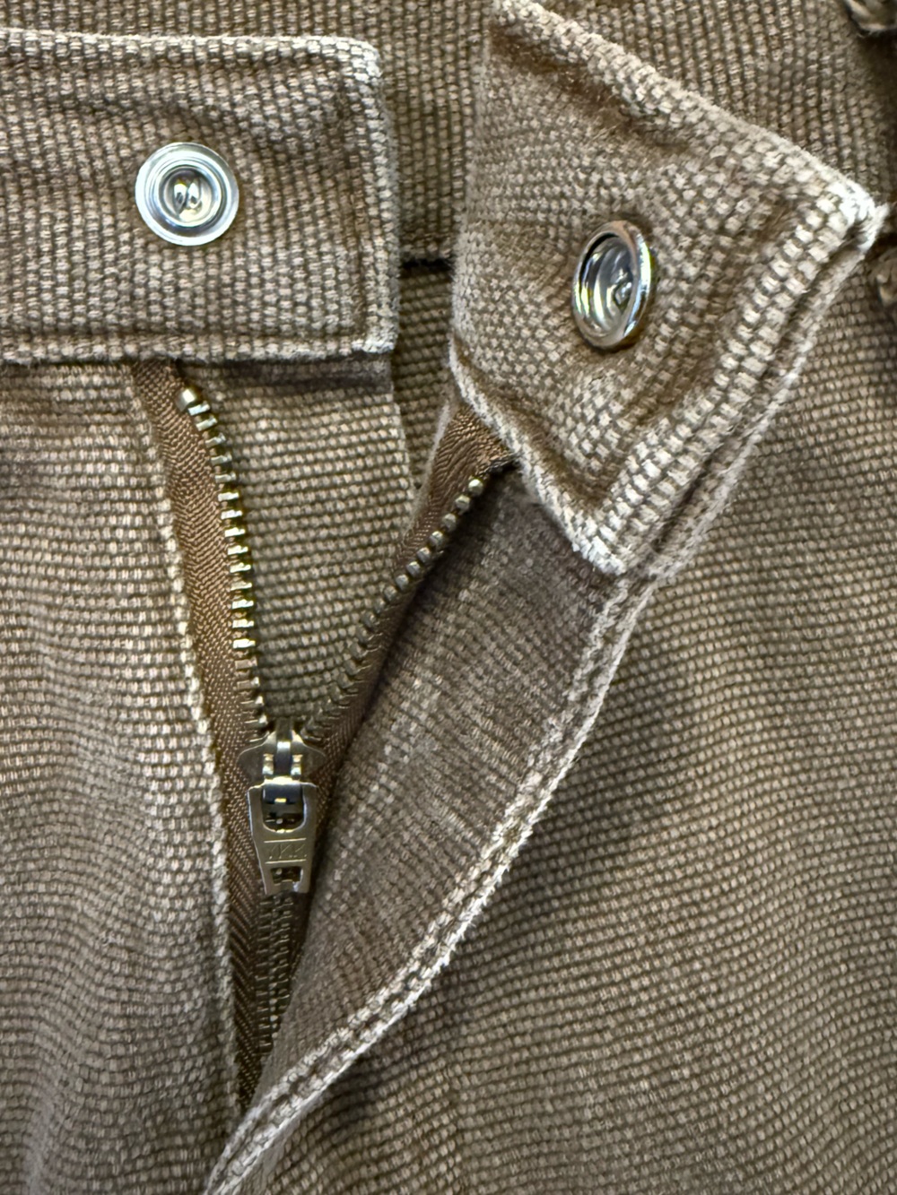 Vintage 90s Orvis Stand Up Canvas Field Shorts USA Made 40 Brown Duck Workwear - Picture 14 of 14
